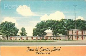 IA, Waterlooo, Iowa, Town & Country Motel, Peterson Spec., No,. 14,969F