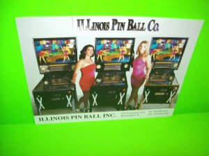 Pool PLayer Pinball Flyer Original Prototype Model Never Produced 8.5 x 11