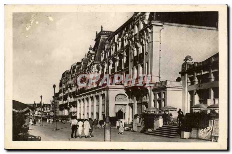 Cabourg Old Postcard the grand hotel