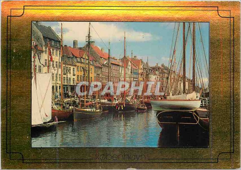 Modern Postcard Kobenhavn Charter