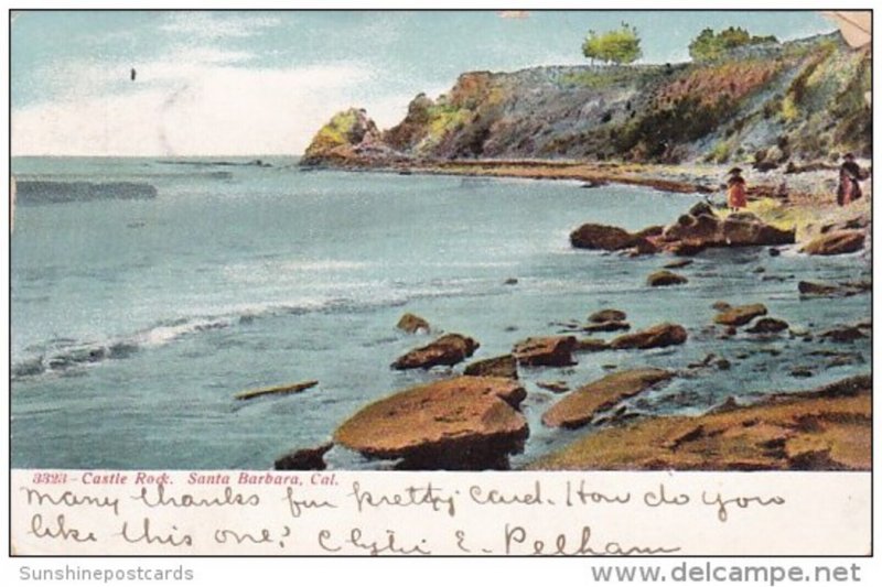 Castle Rock Santa Barbara California 1907
