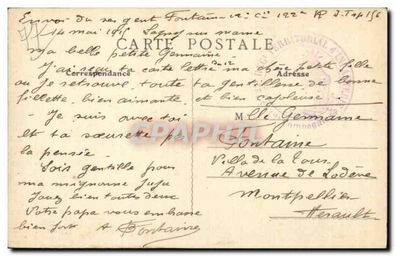 Old Postcard Lagny Marne