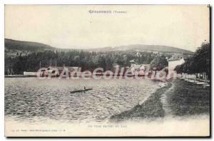 Old Postcard Gerardmer Vosges A corner of the lake favor