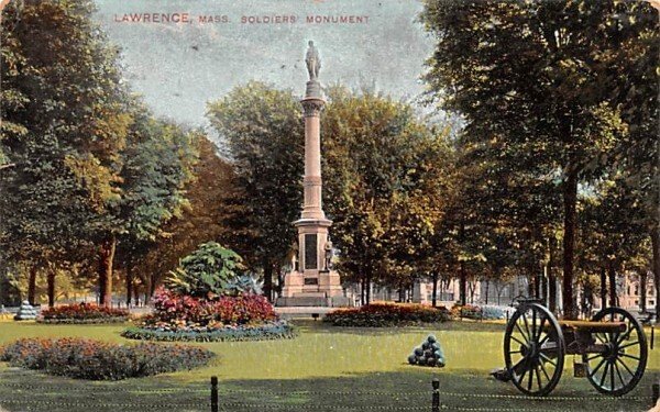 Soldiers' Monument in Lawrence, Massachusetts