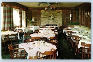 1960 Marengo Illinois Postcard Shady Lane Farm Theatre Country Food Corn Liquor