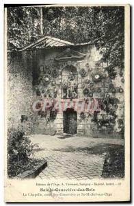 Old Postcard Ste Genevieve des Bois Chapel from Ste Genevieve and St Michel s...