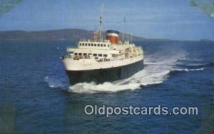 The Yarmouth Bar Harbor Ferry, Bluenose, Nova Scotia Ferry Ship Unused tape o...