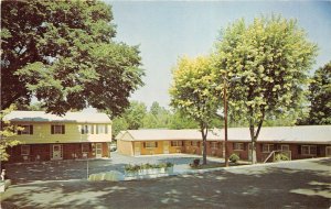 Lebanon Ohio 1960s Postcard Downtown Motel