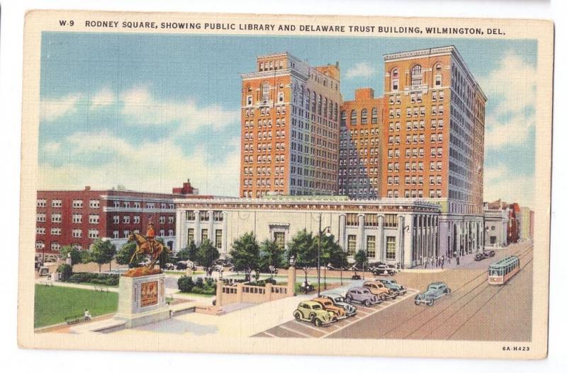 Rodney Square Library Delaware Trust Wilmington DE 1945 Curt