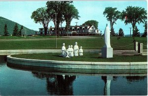 Chrome MONUMENT SCENE Colebrook - Near Berlin New Hampshire NH AH7792