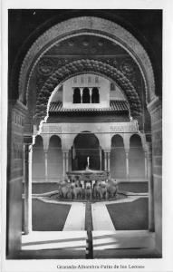 BR41257 Patio de los Lenoes Alhambra Granada       Spain