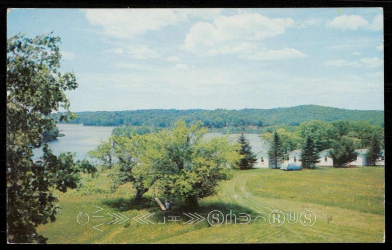 View from Lincoln Cabins overlooking Sherman Lake - Newcastle