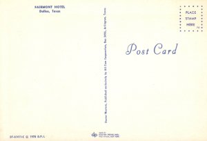 Fairmont Hotel,Dallas,TX