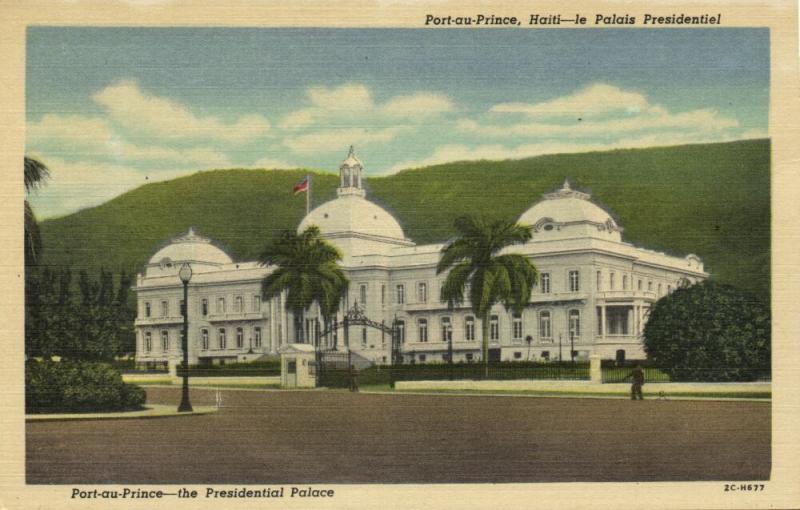 haiti, PORT-AU-PRINCE, Le Palais Presidentiel (1940s)