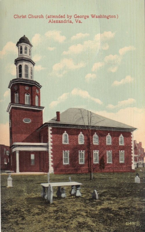 ALEXANDRIA, Virginia, 1900-1910s; Christ Church