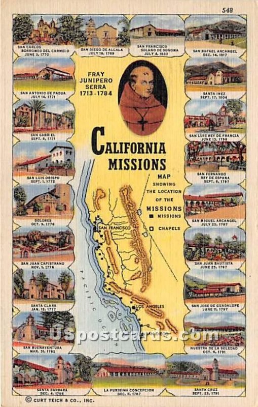 California Missions - MIsc  