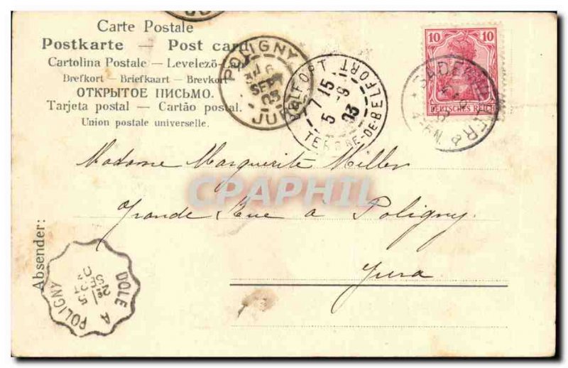 Germany Old Postcard Badenweiler