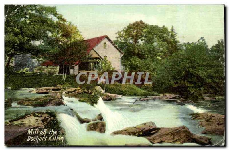 Great Britain Great Britain Postcard Old Mill on the Dochart Killin