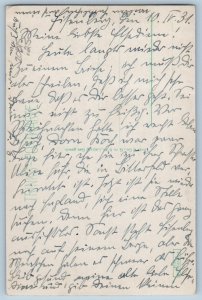 Thuringia Germany Postcard Eisenberg Fulling Mill c1910 Antique RPPC Photo