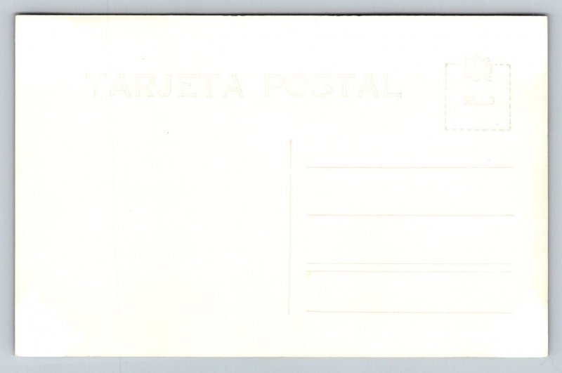 RPPC  Capilla Del Rosario Puebla  Mexico Postcard