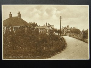 East Sussex Brighton PORTSLADE The Bungalows & TEA GARDENS - Old Postcard