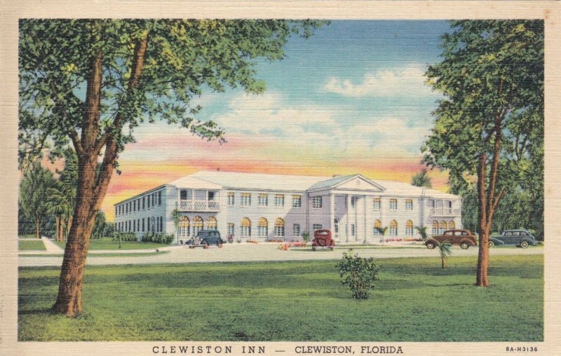 Florida Clewiston The Clewiston Inn Curteich sk1472a