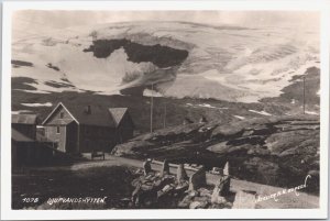 Norway Djupvandshytten Vintage RPPC 09.38
