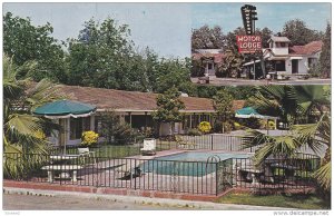 Modern Motor Lodge, Swimming Pool, Lodi, California, 40-60s