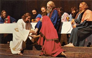 Jesus Washes the Feet of the Disciples Black Hills Passion Play Religious Unu...