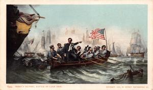 PUT IN BAY BATTLE OF LAKE ERIE~OHIO PERRYS VICTORY POSTCARD 1900s