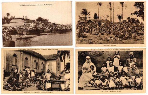 CAMEROUN CAMEROON ETHNIC TYPES indigenes 35 CPA pre-1940