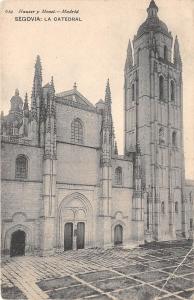 BF34338 segovia la catedral spain   front/back scan