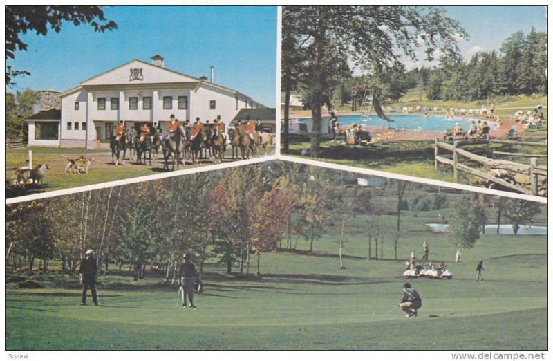 3-Views, Golf , Bureau Touristique Bromont Tourist Bureau, Quebec,  Canada,  ...