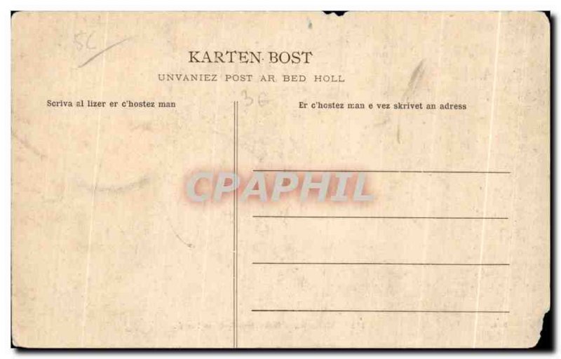 Old Postcard Saint Cornely Carnac and Steers