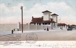 Massachusetts Lynn New Bath House 1907