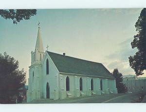 Unused Pre-1980 CHURCH SCENE Nevada City California CA hs6901