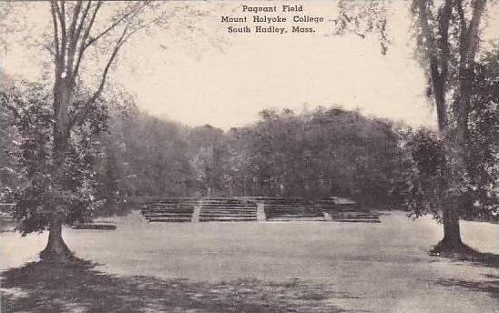 Massachusetts South Hadley Mount Holyoke College The Pageant Field Albertype