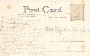 Happy New Year 1910 Postcard