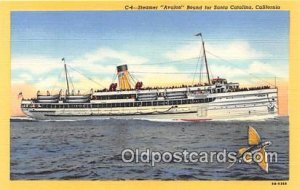 Steamer Avalon Santa Catalina, CA Ship Unused 