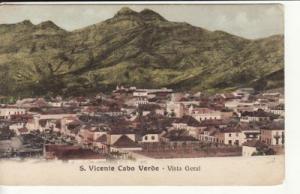 AFRICA  CAPE VERDE, SAO VICENTE  GENERAL VIEW postcard