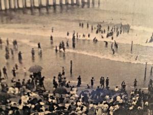 Postcard RPPC The Fishing Pier, Asbury Park, NJ.  Z9