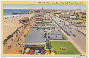 Bird's Eye view from Convention Hall , ASBURY PARK , New Jersey , 30-40s