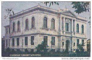 Carnegie Library, Winnipeg, Manitoba, Canada, PU