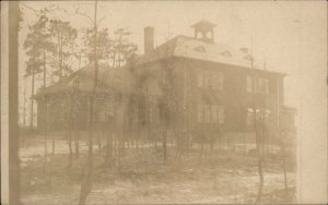 Southern Pines North Carolina NC Cancel Inn or Hotel Real Photo Postcard c1908