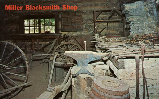 Miller Blacksmith Shop - New Salem State Park IL, Illinois