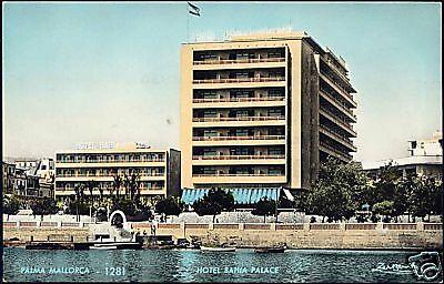 spain, PALMA MALLORCA, Hotel Bahia Palace (1961) RPPC