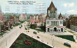 MA - Boston. Copley Square, Trinity Church