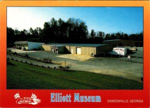 2~4X6 Postcards DAWSONVILLE, Georgia  BILL ELLIOTT MUSEUM Nascar Coors Race Cars