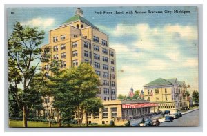 Vintage 1930's Advertising Postcard Park Place Hotel Traverse City Michigan