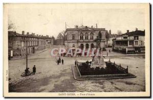 Postcard Old Saint Dizier Place d'Armes